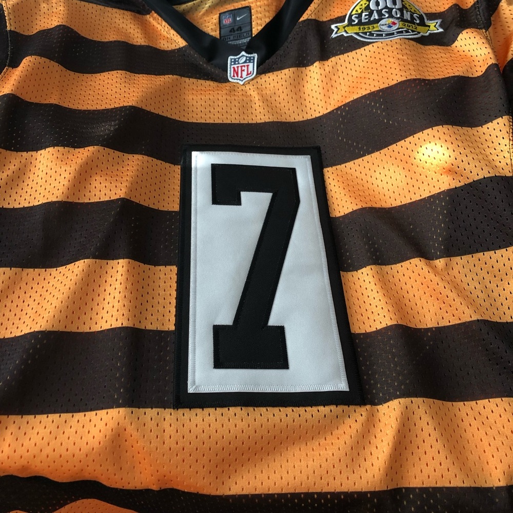 Ben Roethlisberger Steelers Bumblebee Jersey